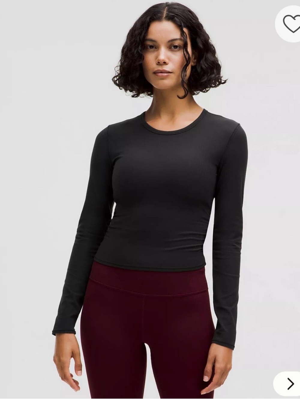 NWT lululemon All It Takes Back-Twist Ribbed Long-Sleeve Shirt